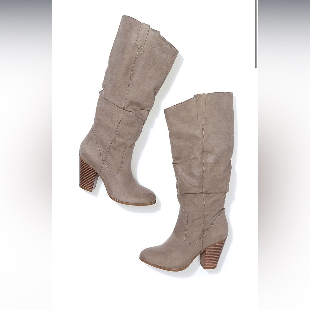 Darla Tall Scrunch Heel Boot - Maurices